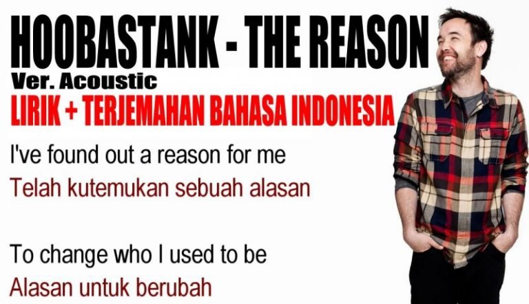 Chord Gitar The Reason Hoobastank dan Terjemahnya, Kunci